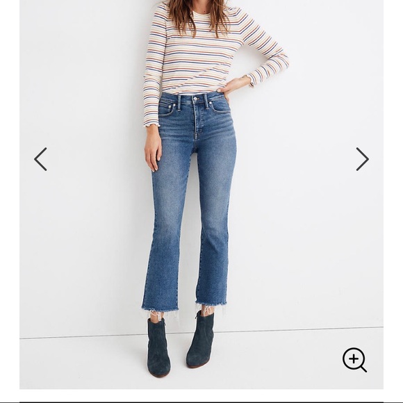 Madewell Cali Demi boot cut back seam high… - Picture 2 of 16